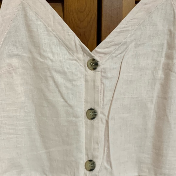 NWT. NBW. Topshop Button Front Dress - Size US 4 - Picture 2 of 6